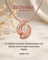 Preview: Evrah Anhänger 12x17 mm Silber rose vergoldet Zirkonia